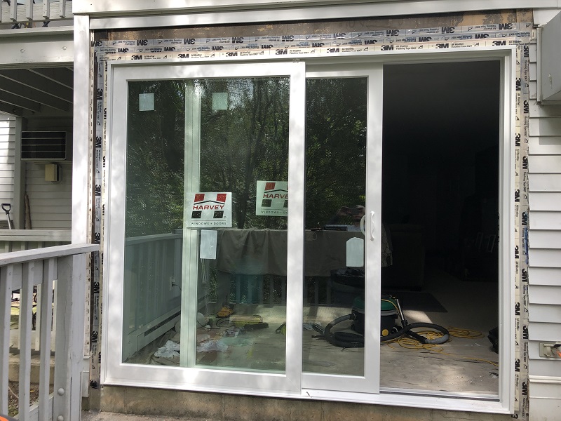 Proper patio door flashing
